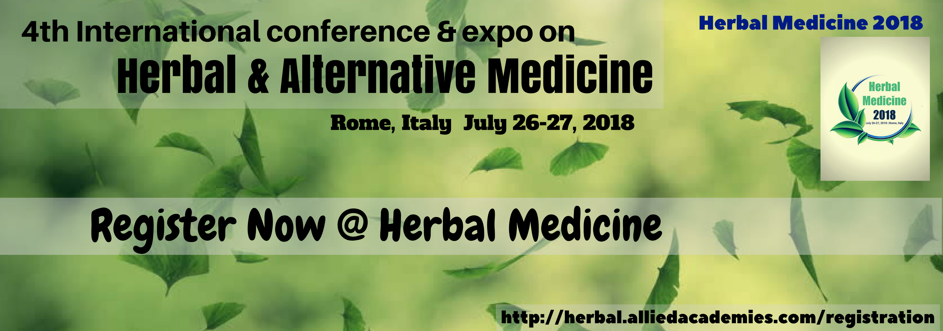 4th International Conference and Expo on Herbal &amp; Altern