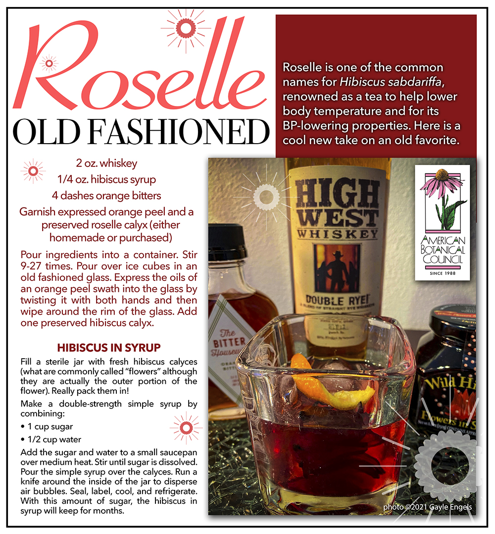 Roselle Old Fashioned